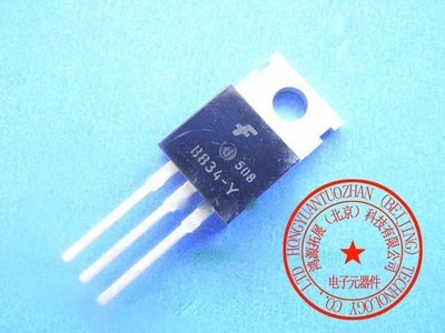 【批發(fā) 仙童 全新原裝 FSC 2SB834-Y B834-Y TO-220 正品批發(fā)】?jī)r(jià)格,廠家,圖片,半導(dǎo)體三極管,鴻源拓展(北京)科技-